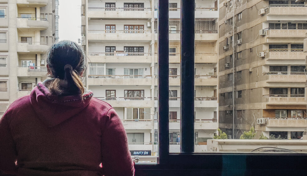Sin intención de escapar del sufrimiento