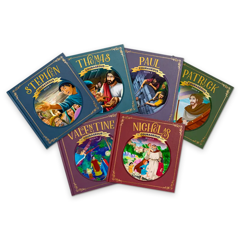 Covers of Courageous Series Books