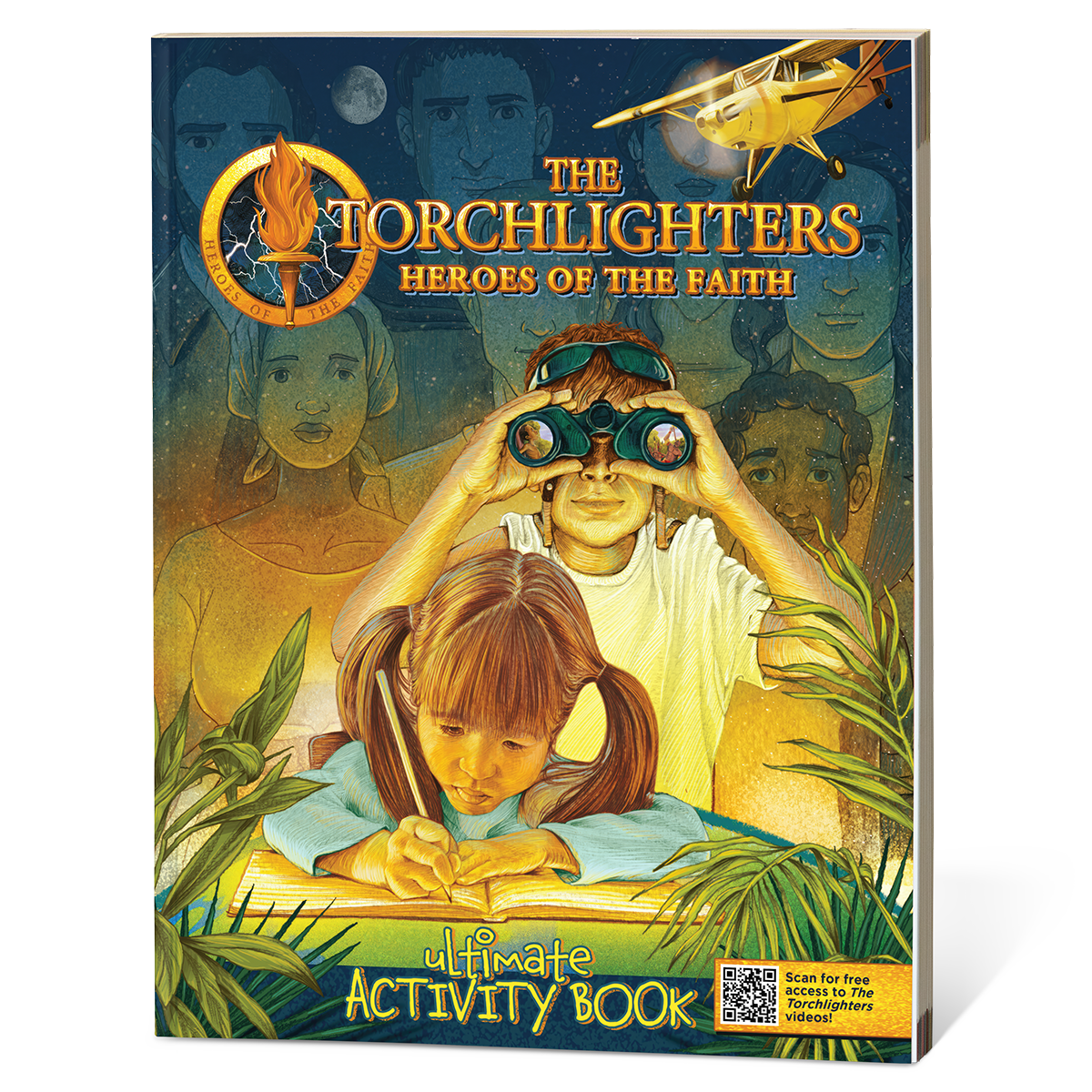 Torchlighters activity book and DVDs