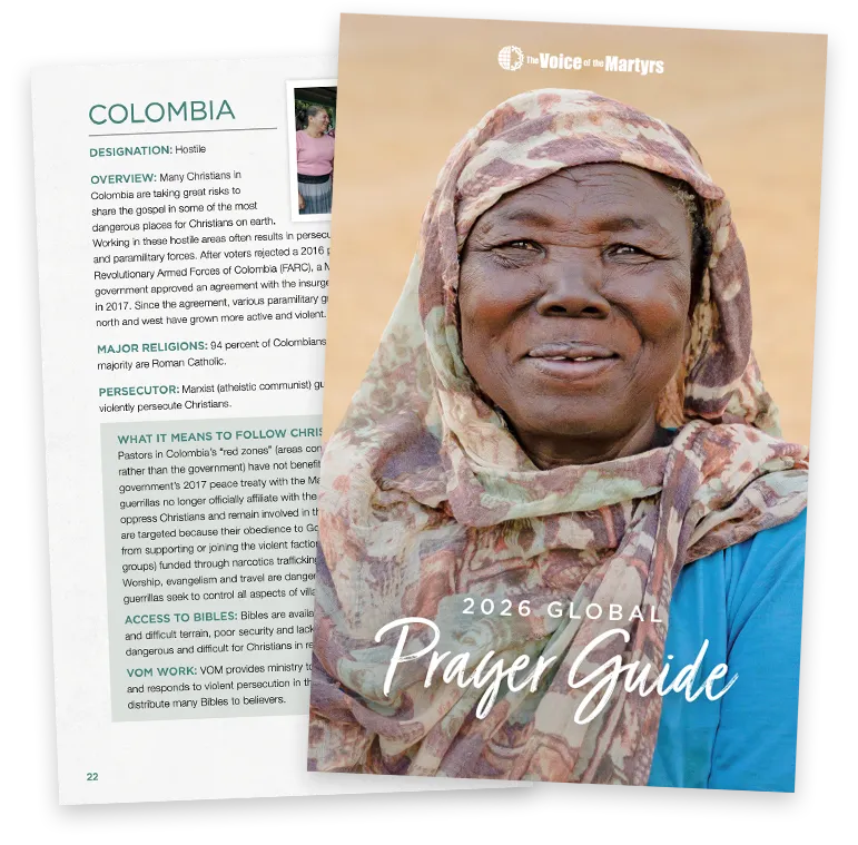 Global Prayer Guide Cover