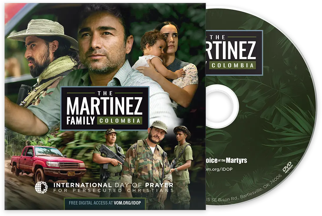 The Martinez Family: Colombia - DVD Cover