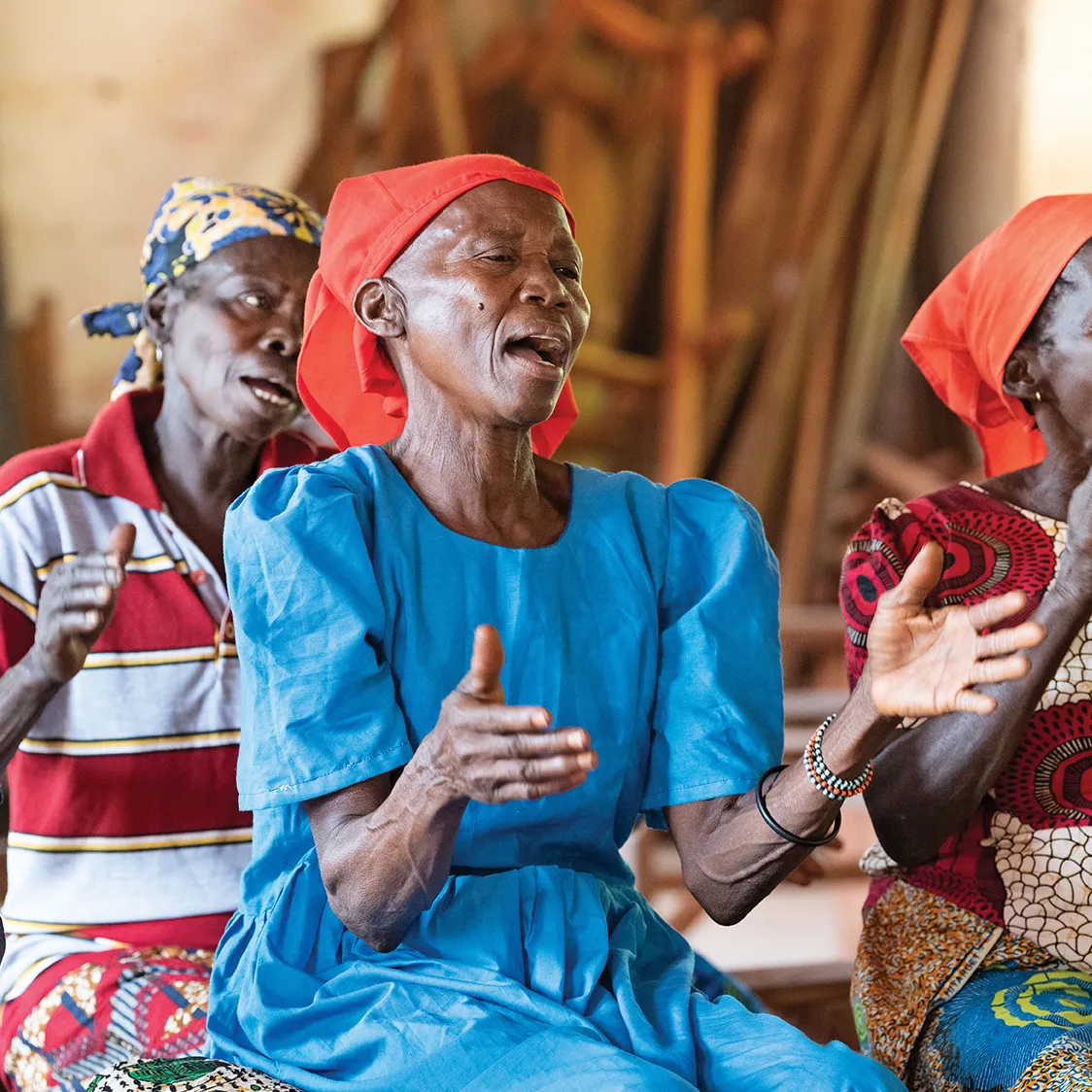 Women singing