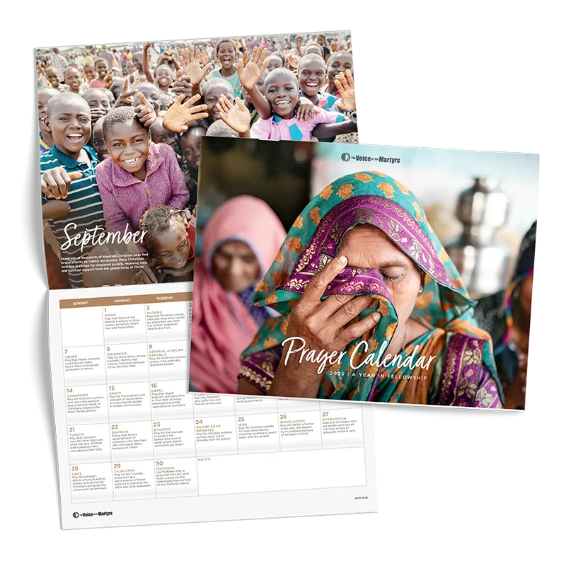 Open view of calendar