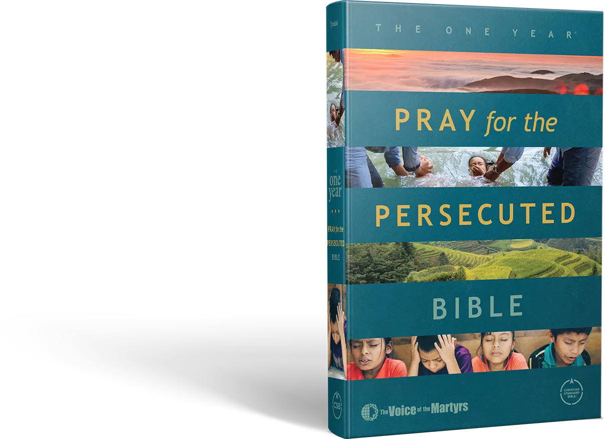 Cover of The One Year Pray for the Persecuted Bible