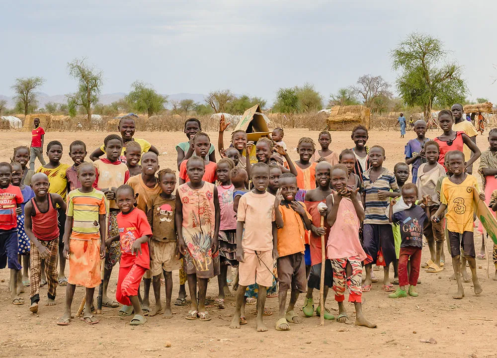Group of children