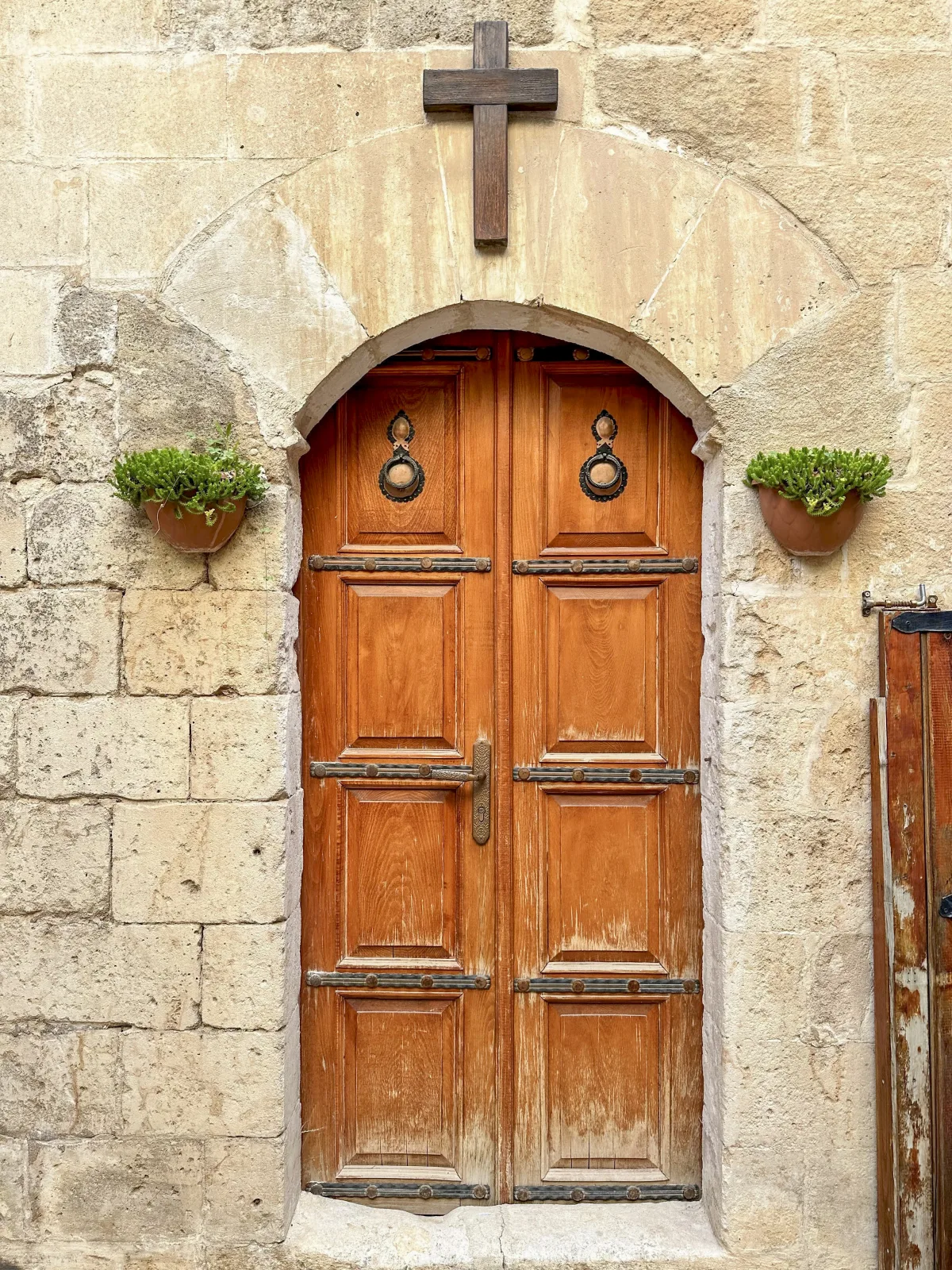 Church door