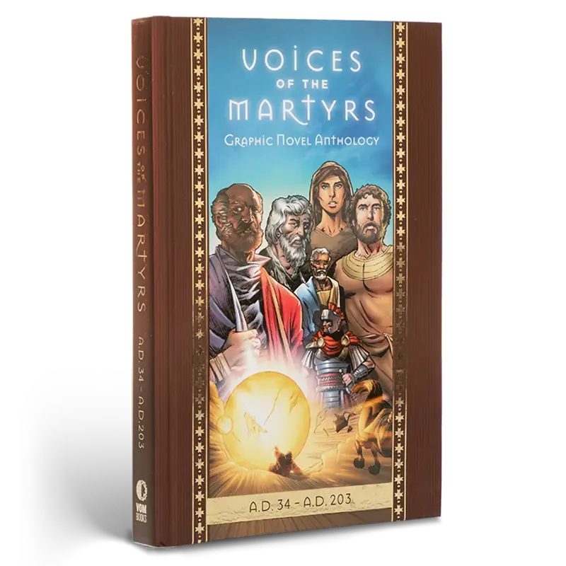 Cover of Voices of the Martyrs <span>Graphic Novel Anthology</span>