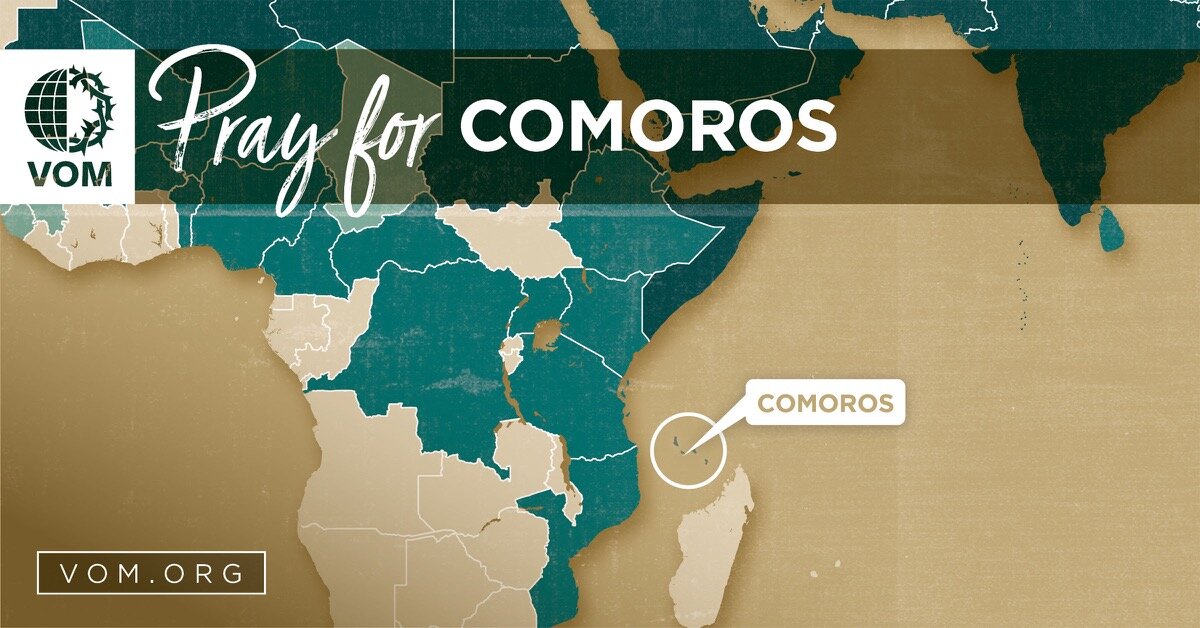 Map of Comoros's location
