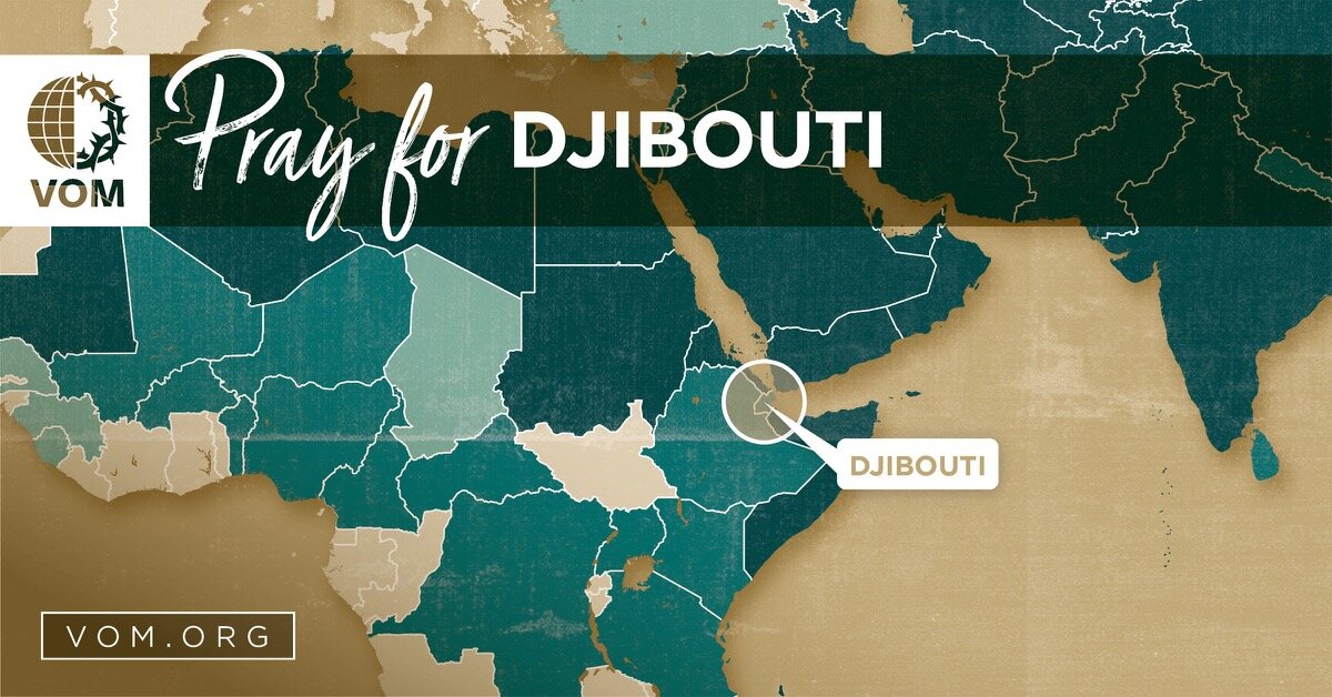Map of Djibouti's location