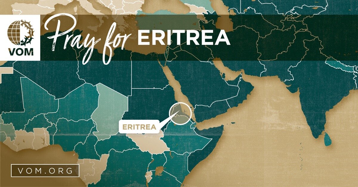 Map of Eritrea's location