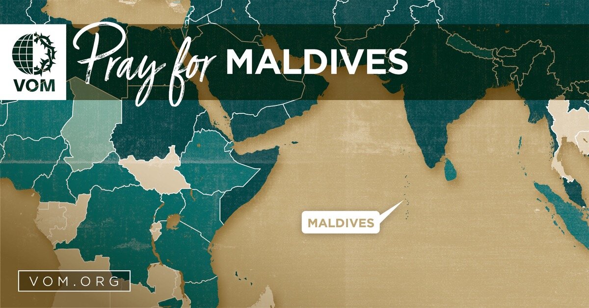 Map of Maldives's location