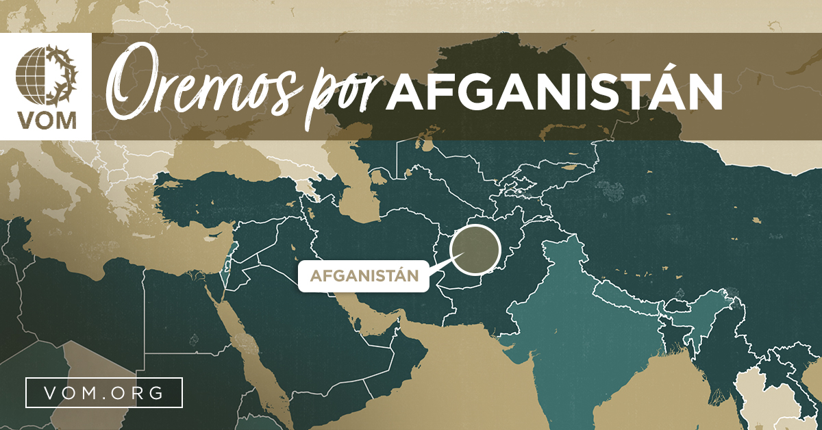 Map of Afganistán's location
