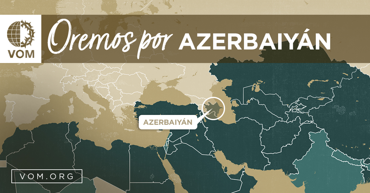 Map of Azerbaiyán's location