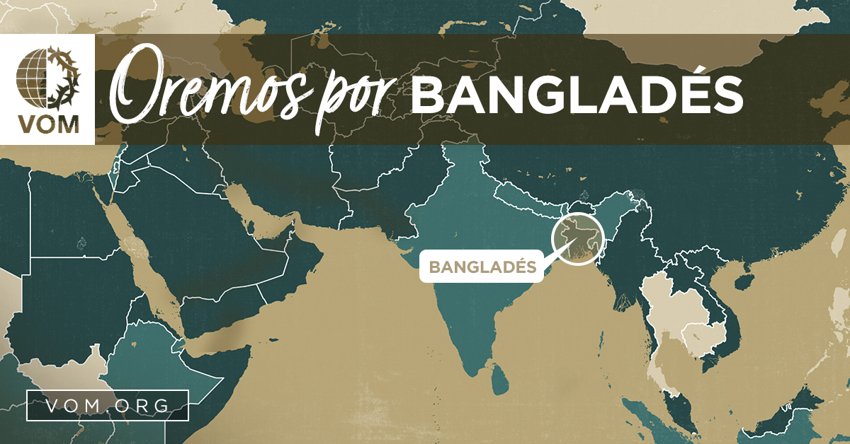 Map of Bangladés's location