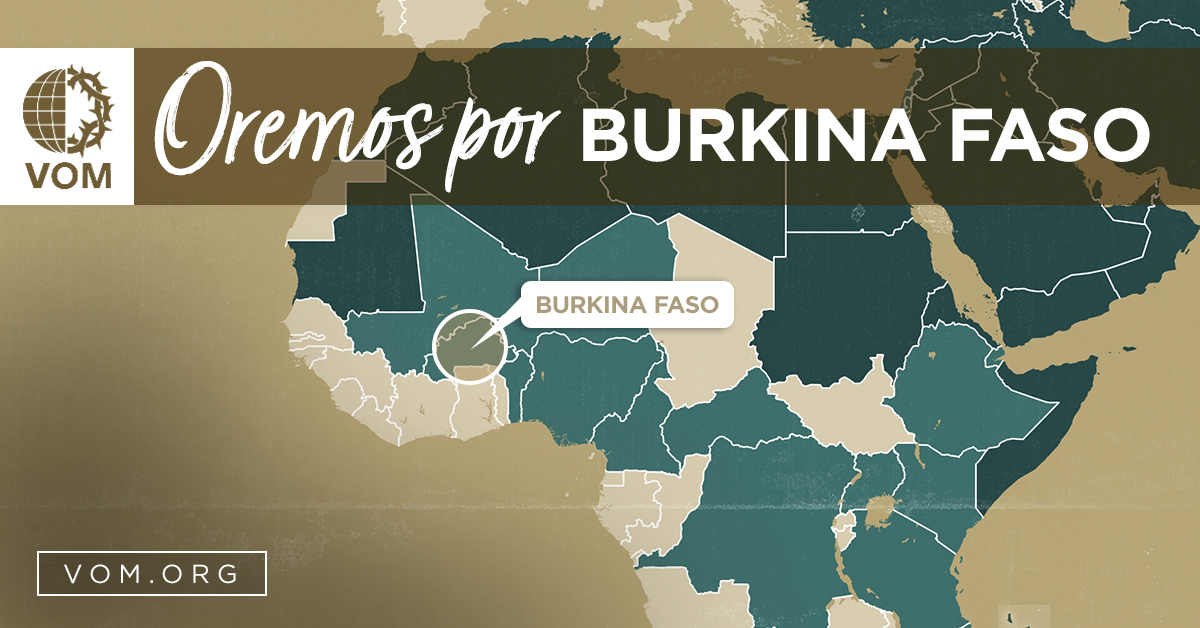 Map of Burkina Faso's location