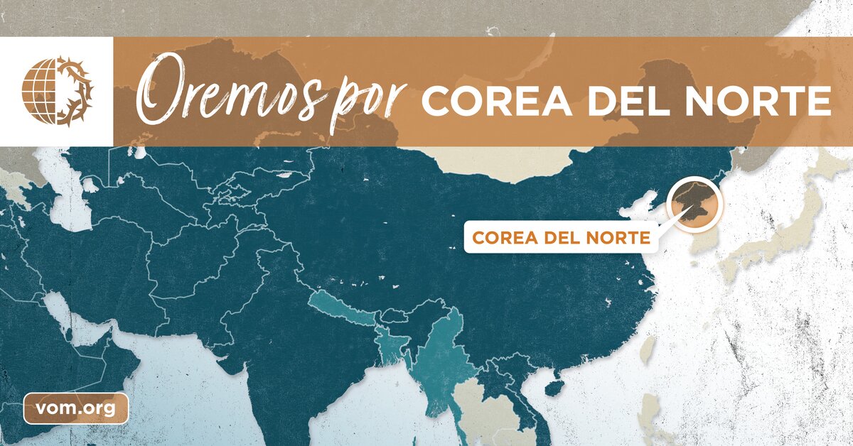 La Voz de los Mártires: Estamos orando por los cristianos perseguidos en Corea Del Norte