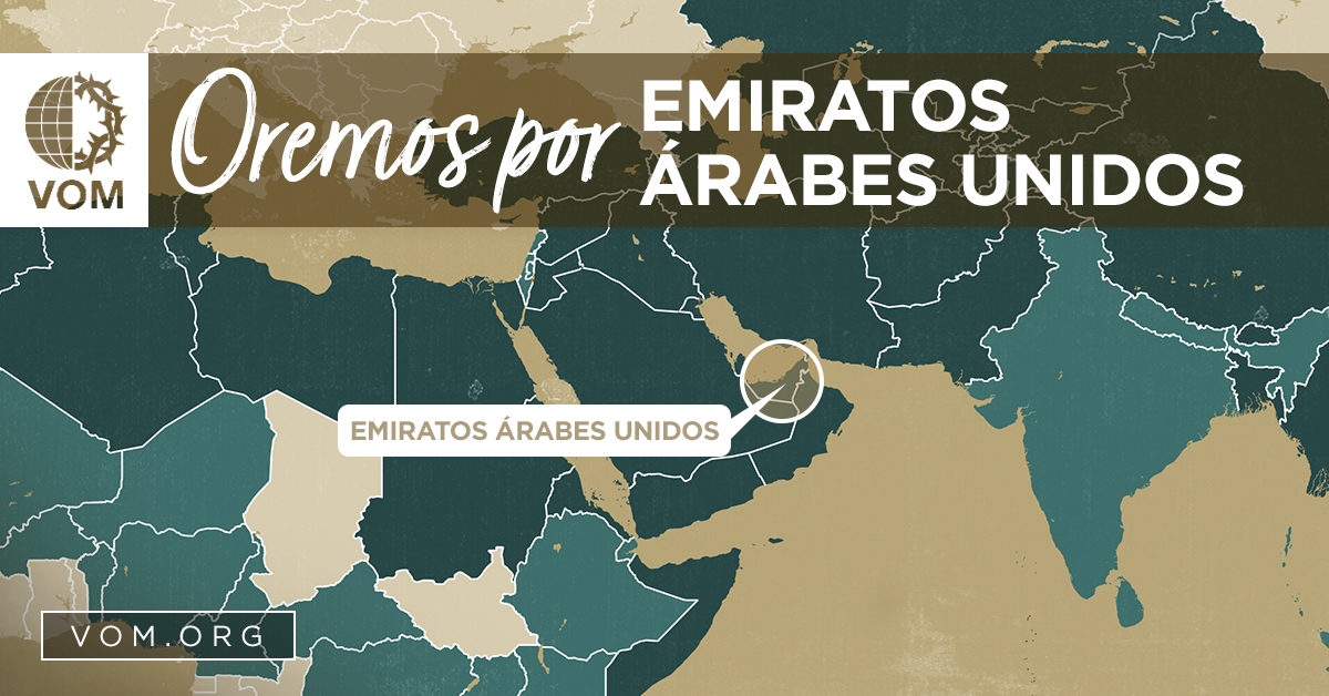 Map of Emiratos Árabes's location