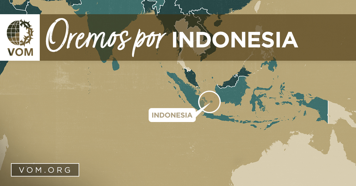 Map of Indonesia's location