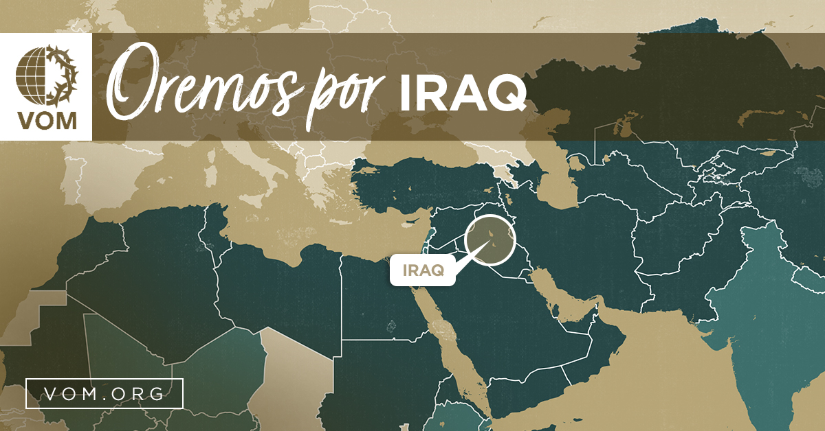 Map of Irak's location