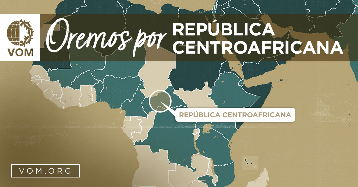 Map of República Centroafricana's location