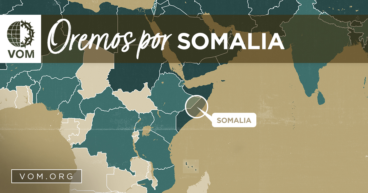 Map of Somalia's location