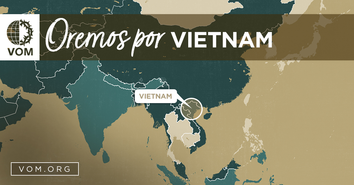 Map of Vietnam's location