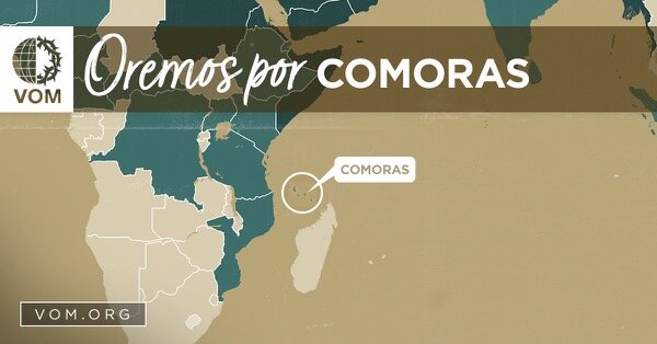 Map of Comoras's location