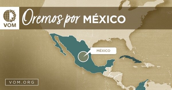 Map of México's location