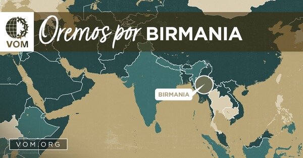Map of Birmania (Myanmar)'s location