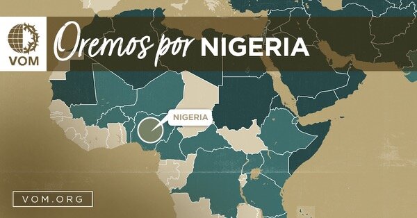 Map of Nigeria's location