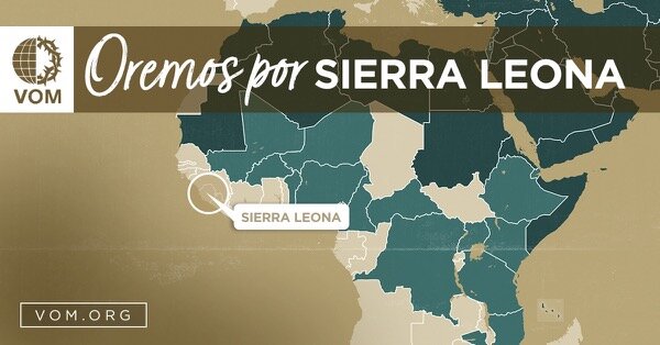 Map of Sierra Leona's location