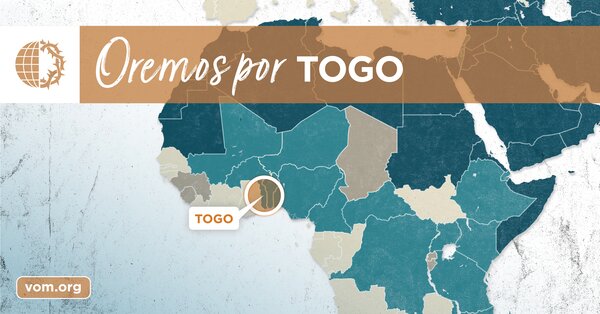 Map of Togo's location