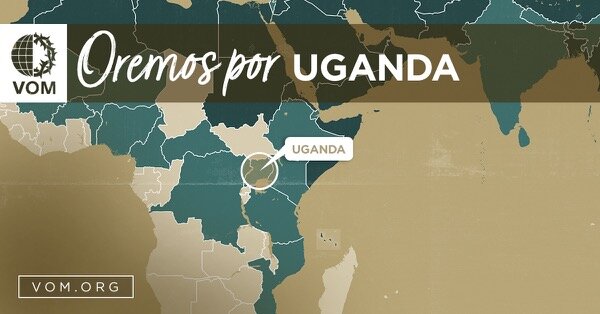 Map of Uganda's location