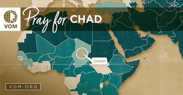Map of Chad's location
