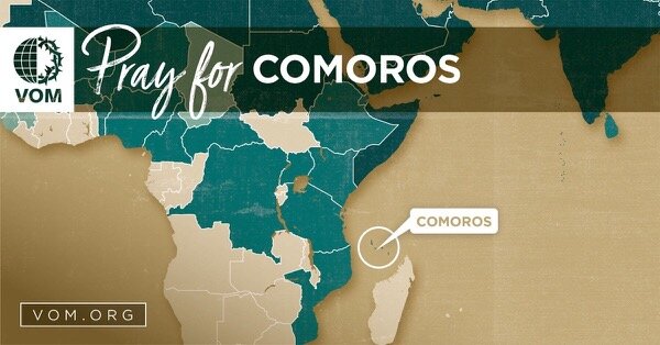 Map of Comoros's location