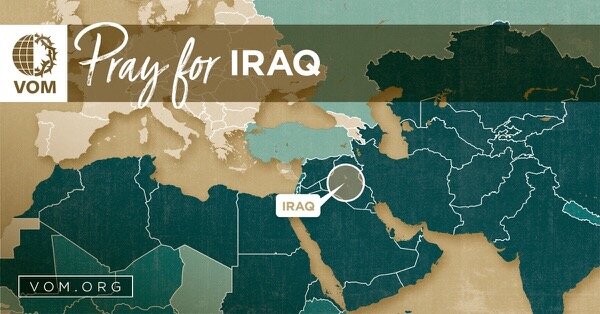 Map of Iraq's location