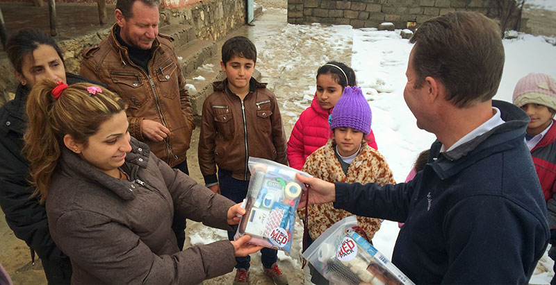 First Family Med Packs Delivered in Iraq