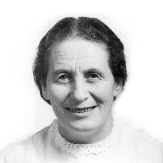 Black and white Headshot of Sabina Wurmbrand