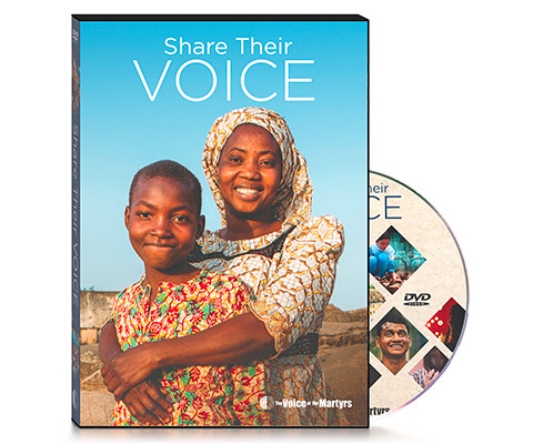 Cover of Share Their Voice DVD with Disc