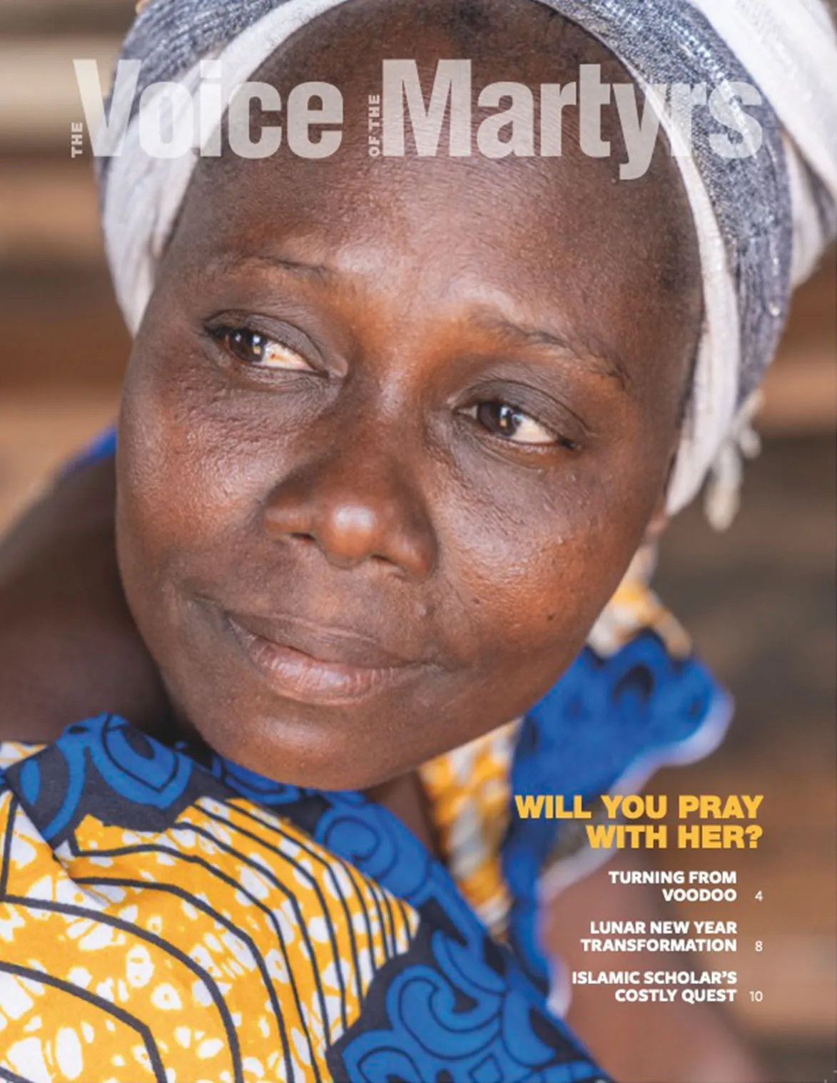 Cover with woman smiling