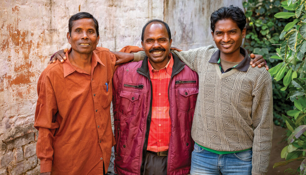 indian believers smiling