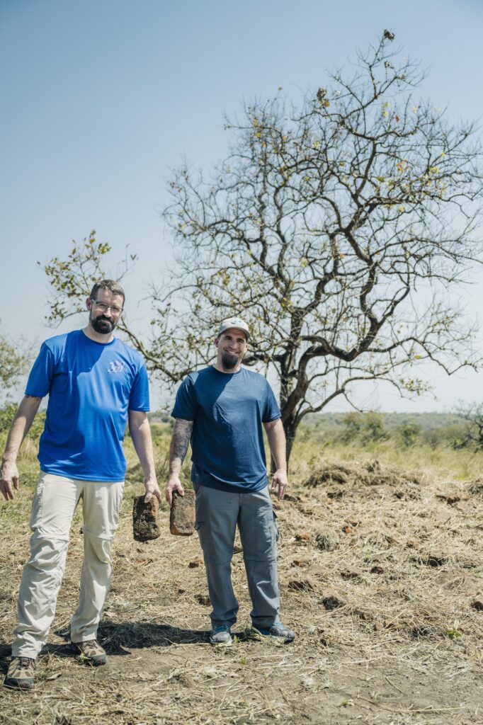 Saul and Ezra Pett visiting Uganda