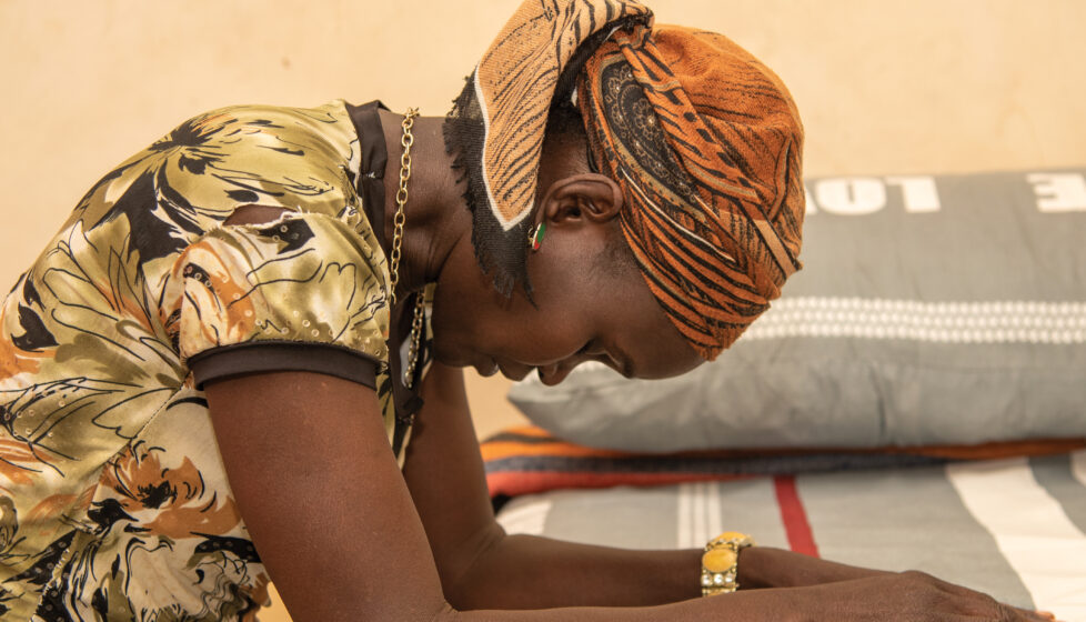 Nigerian Widow prays